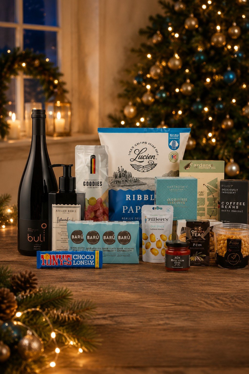 Geschenkpakket Ginger rox - relatiegeschenk eindejaar - Kerst