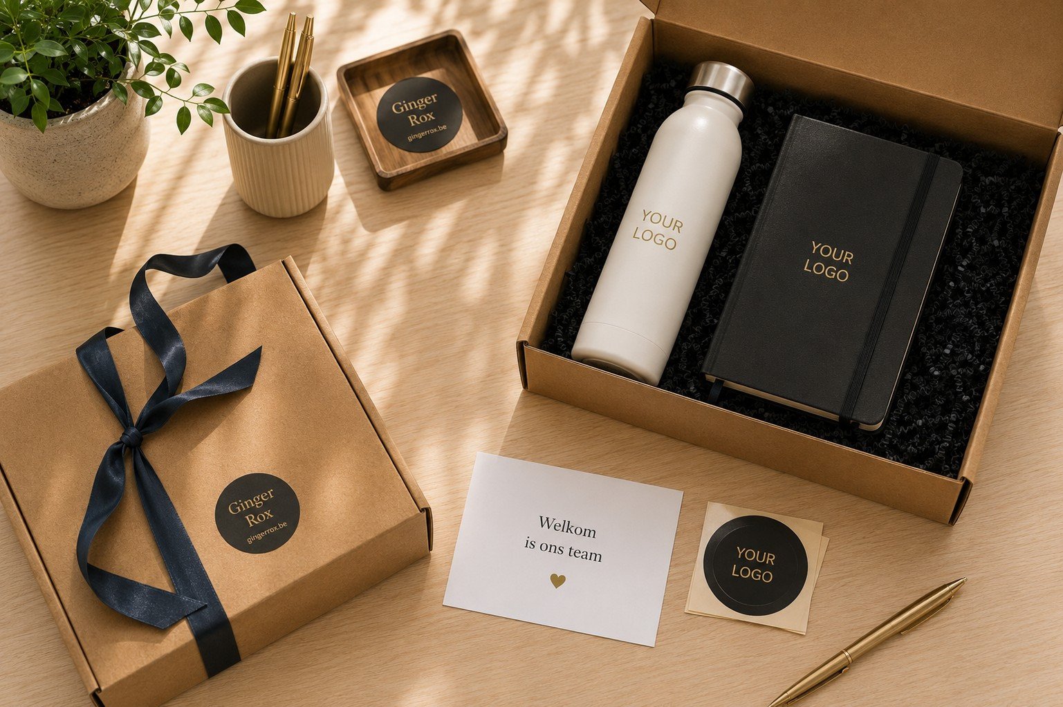 Gepersonaliseerde geschenken met logo